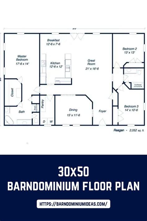 25x50 metal house plans|barndominium 30x50 floor plans.